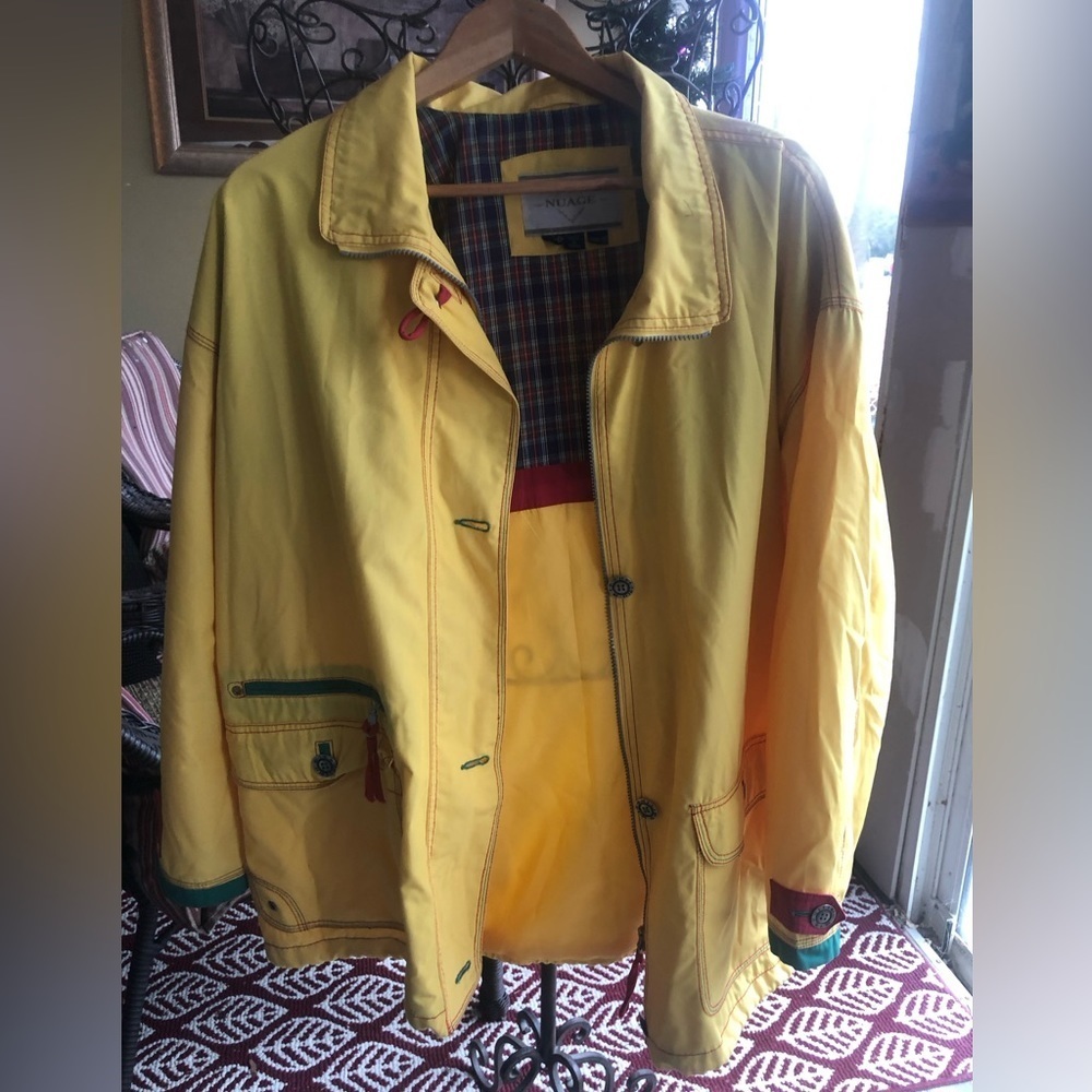 NUAGE Yellow Rain Jacket - Picture 2 of 7